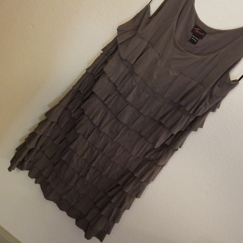 Torrid Ruffle Layered Dress